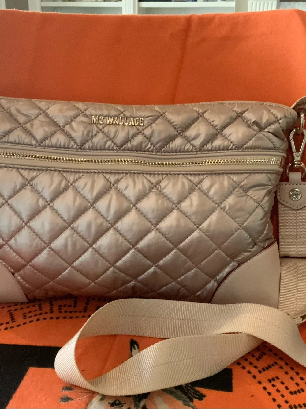 MZ Wallace Quilted Crossbody Bag